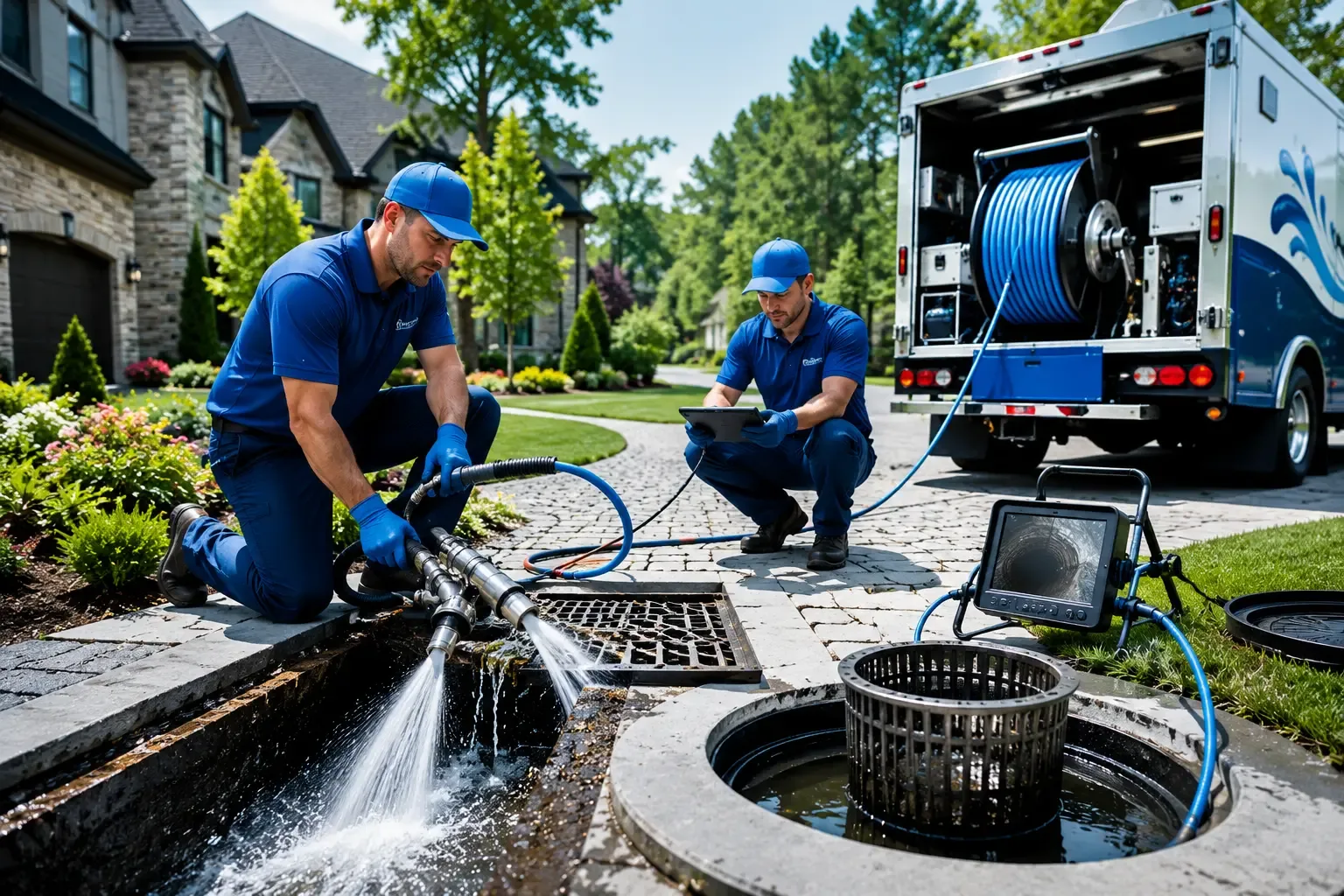 Local outdoor drain cleaning professionals in Uniontown, OH