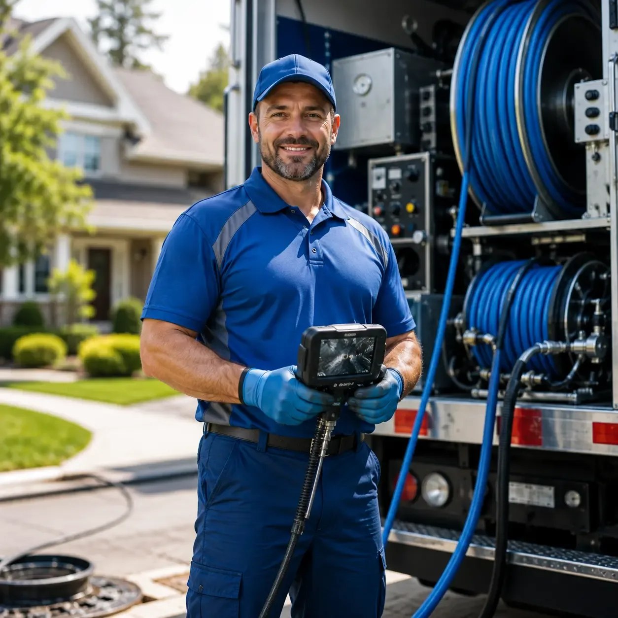 Local outdoor drain cleaning specialists in Uniontown, OH